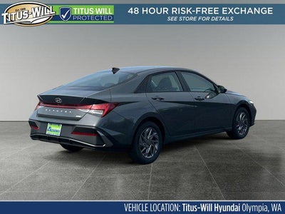 2026 Hyundai Elantra Hybrid Blue