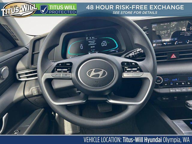 2026 Hyundai Elantra Hybrid Blue