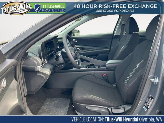 2026 Hyundai Elantra Hybrid Blue