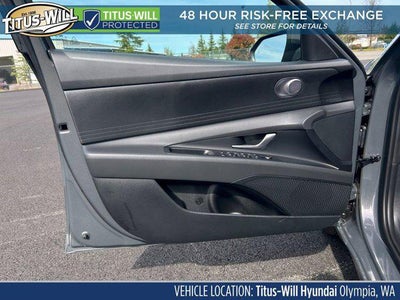 2026 Hyundai Elantra Hybrid Blue