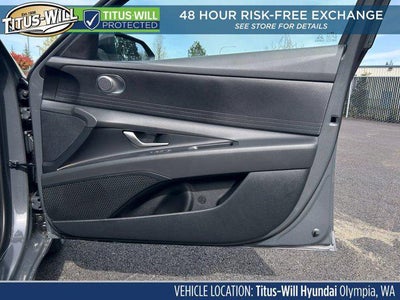 2026 Hyundai Elantra Hybrid Blue