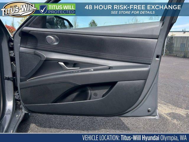 2026 Hyundai Elantra Hybrid Blue