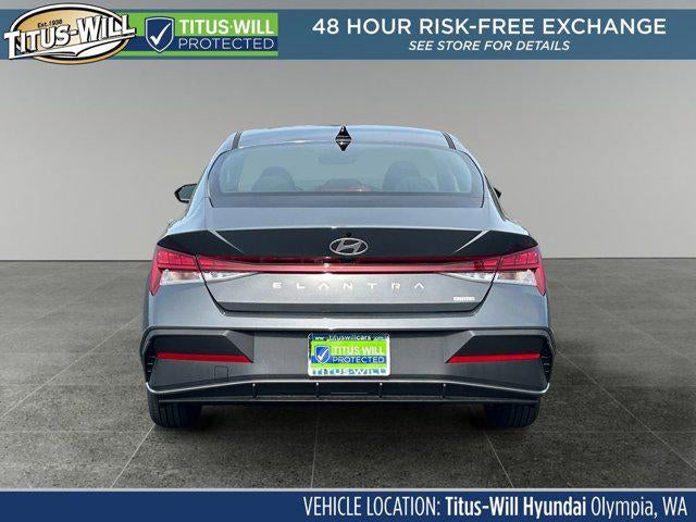 2026 Hyundai Elantra Hybrid Blue