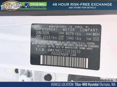 2026 Hyundai Elantra Hybrid Limited