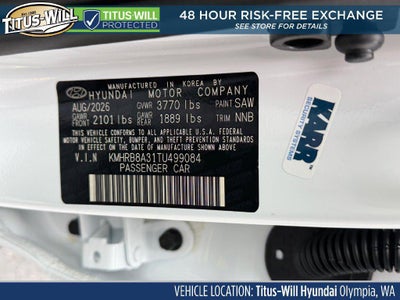 2026 Hyundai Venue SE