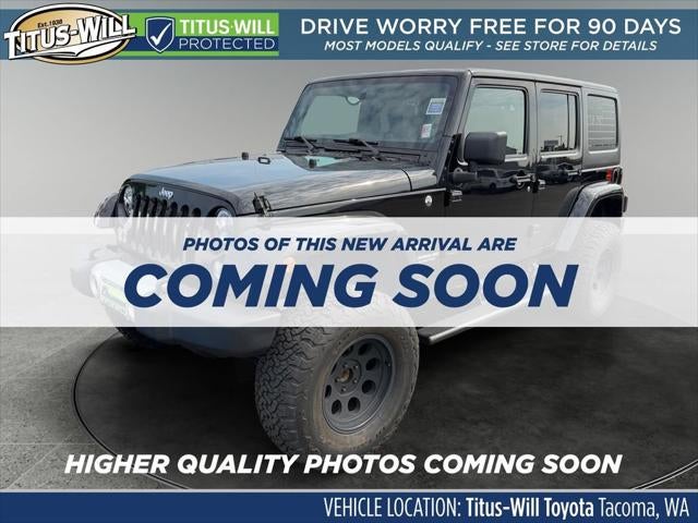 2014 Jeep Wrangler Unlimited Sahara 1 OWNER