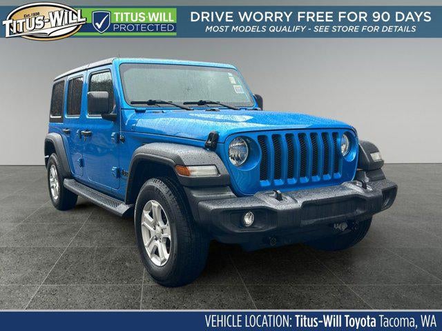 2022 Jeep Wrangler Unlimited Sport S 1 Owner Local Trade In