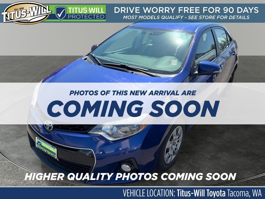 2015 Toyota Corolla S