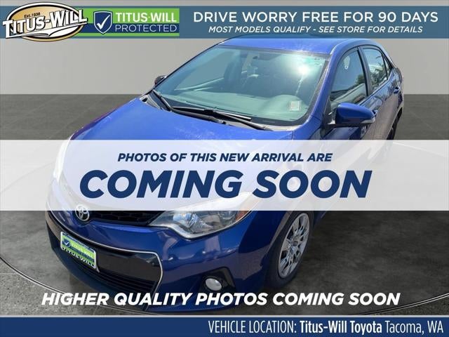 2015 Toyota Corolla S