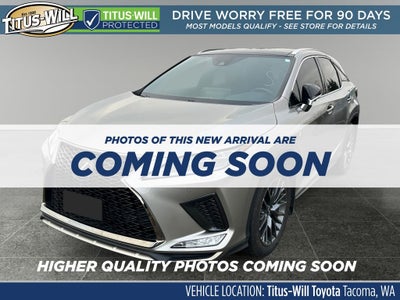 2021 Lexus RX 350 F Sport Handling