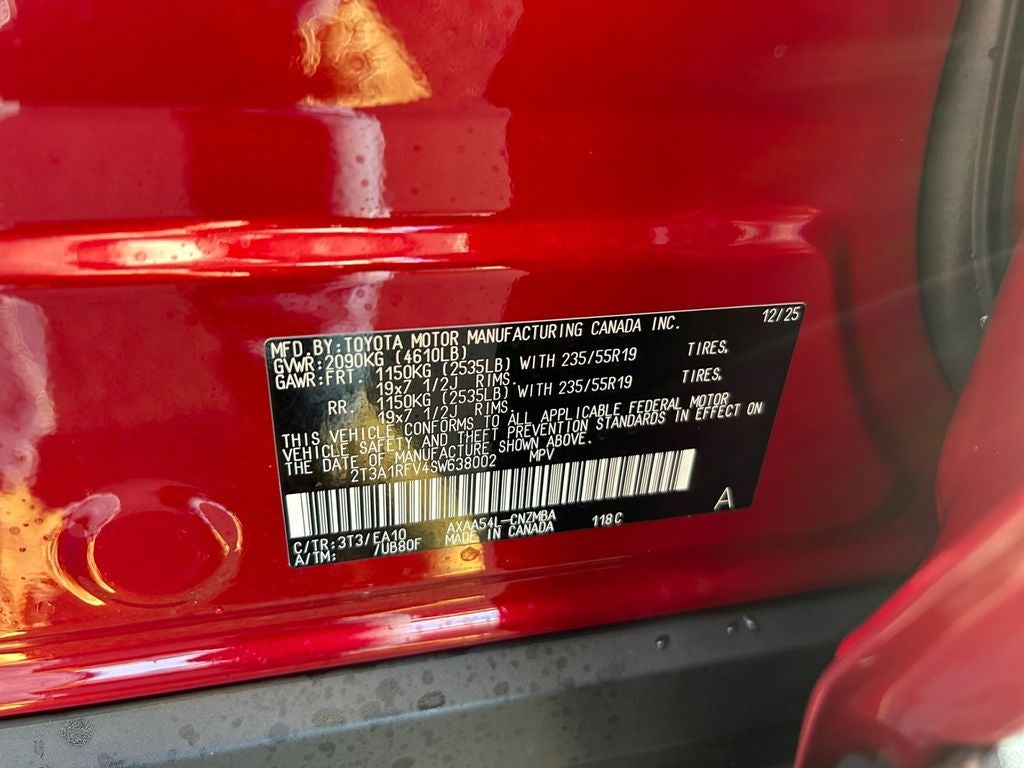 2025 Toyota RAV4 XLE Premium