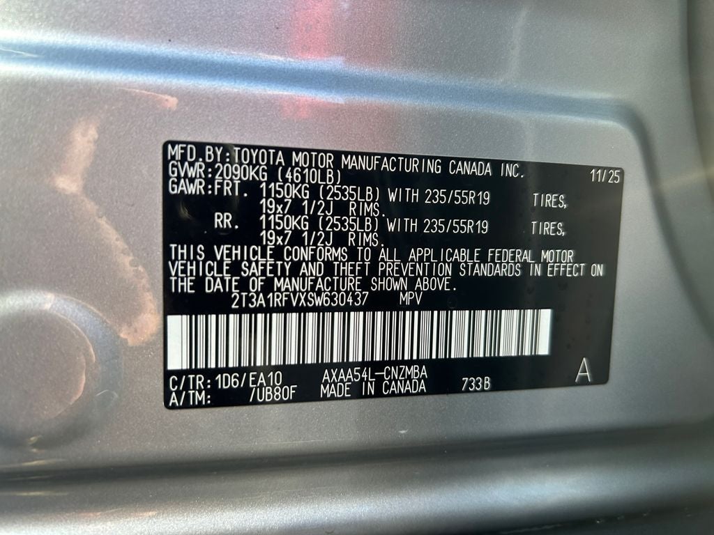 2025 Toyota RAV4 XLE Premium