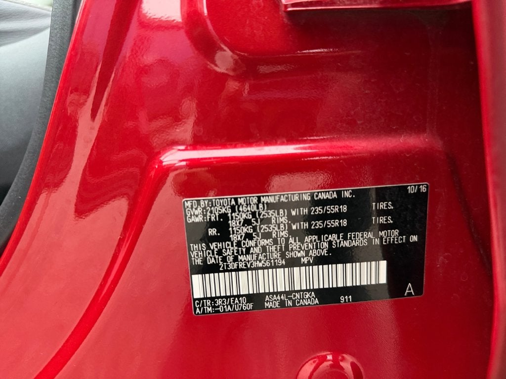 2017 Toyota RAV4 Limited