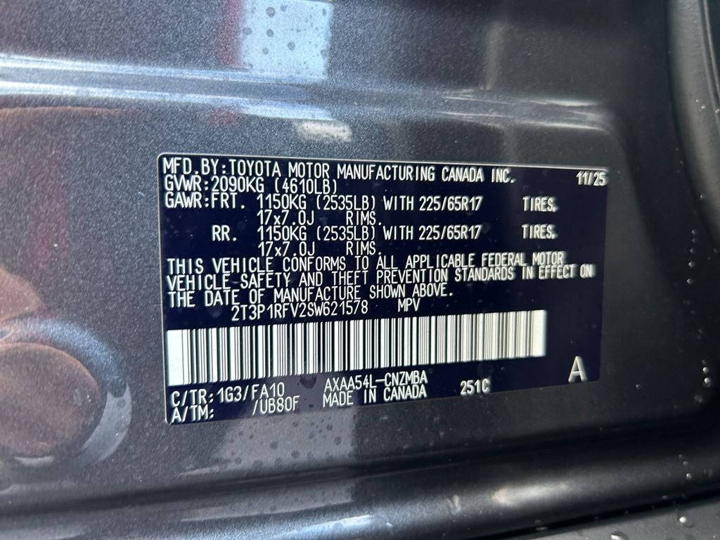 2025 Toyota RAV4 XLE