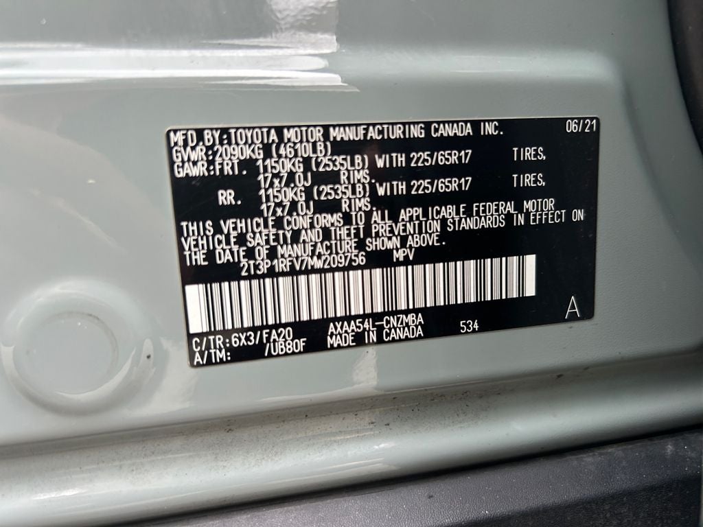 2021 Toyota RAV4 XLE