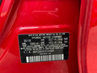 2018 Hyundai Accent SE