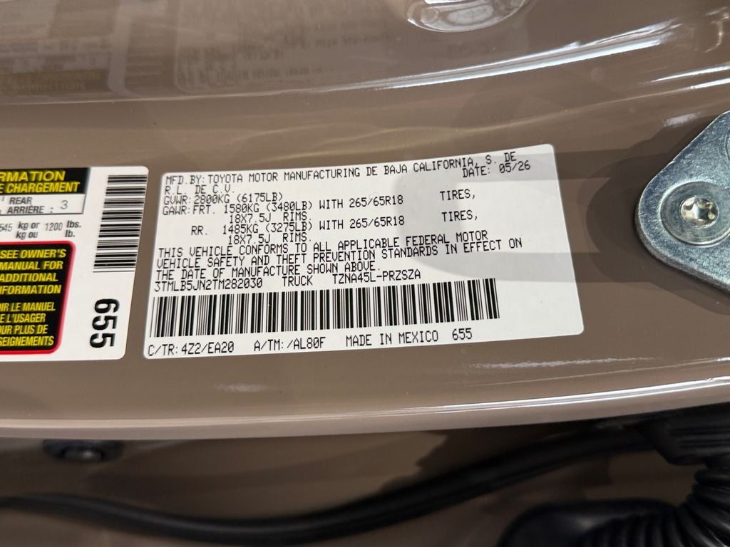 2026 Toyota Tacoma TRD Sport