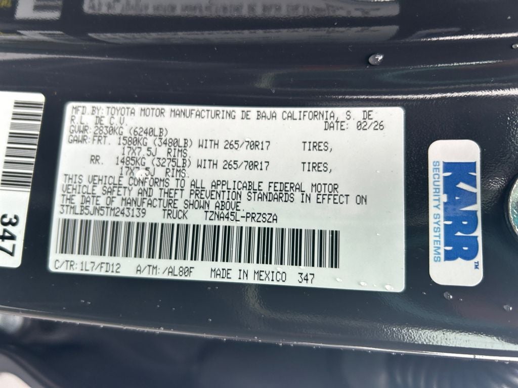 2026 Toyota Tacoma TRD Off-Road