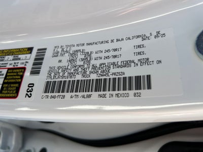 2025 Toyota Tacoma SR5