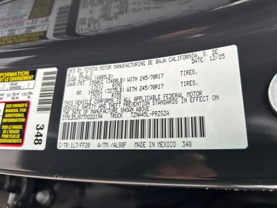 2026 Toyota Tacoma SR5