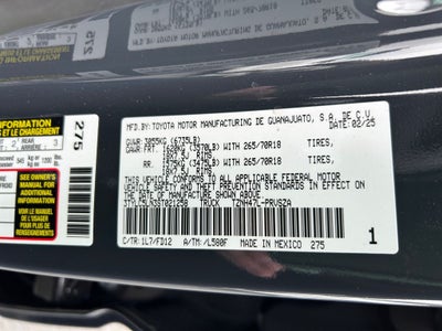 2025 Toyota Tacoma Hybrid TRD Off Road