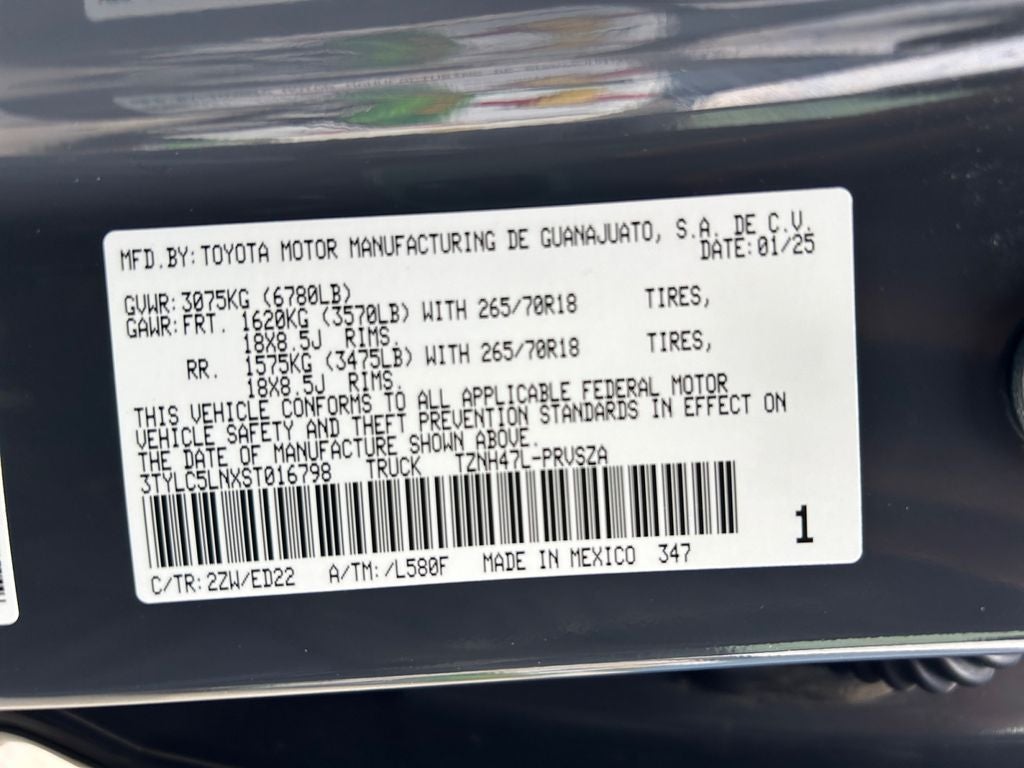 2025 Toyota TACOMA TRD PRO TRD Pro