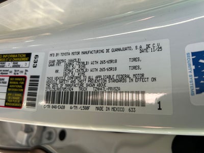 2025 Toyota Tacoma Hybrid TRD Sport