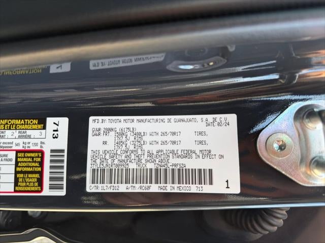 2024 Toyota Tacoma TRD Off-Road