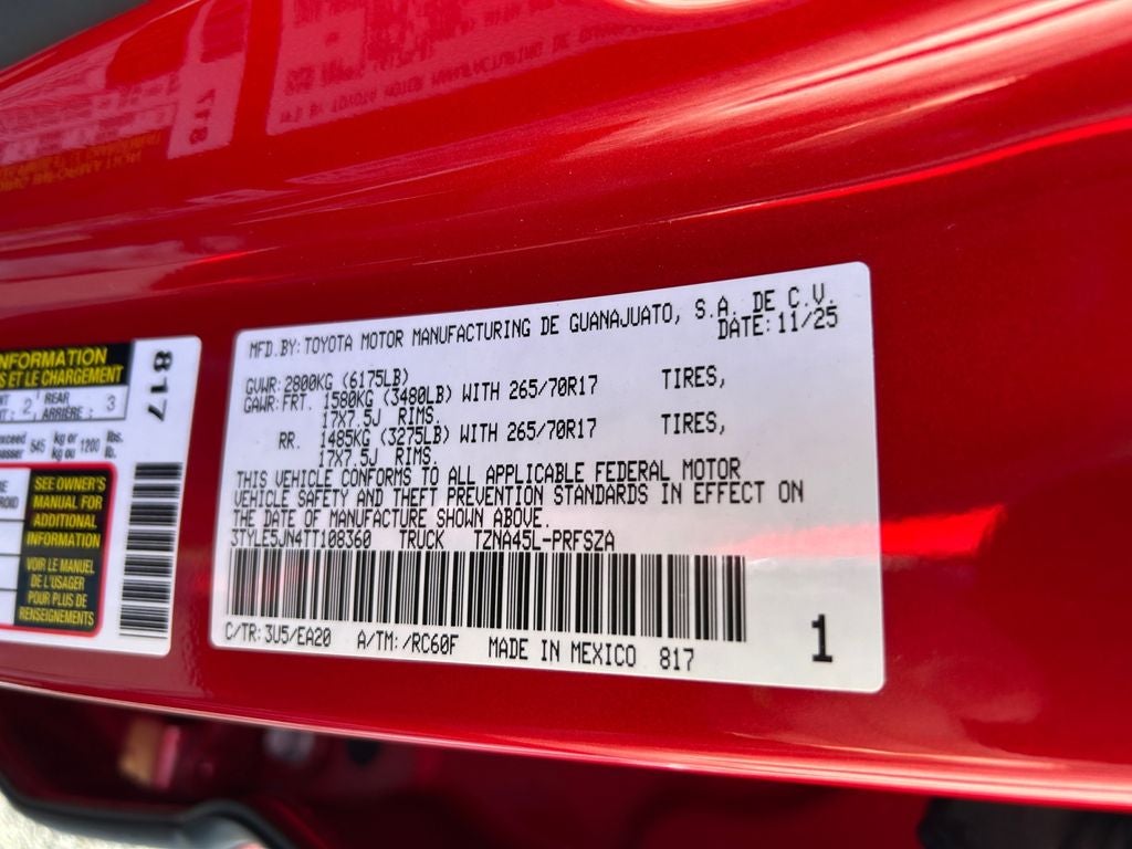 2026 Toyota Tacoma TRD Off-Road