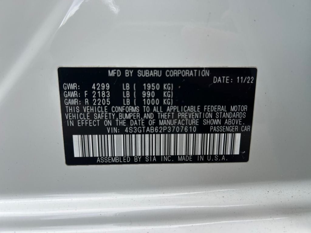 2023 Subaru Impreza Base