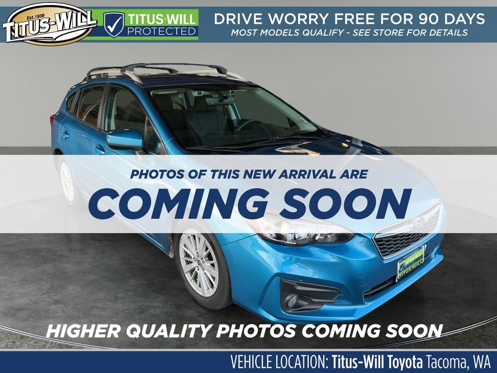 2018 Subaru Impreza 2.0i Premium 1 Owner
