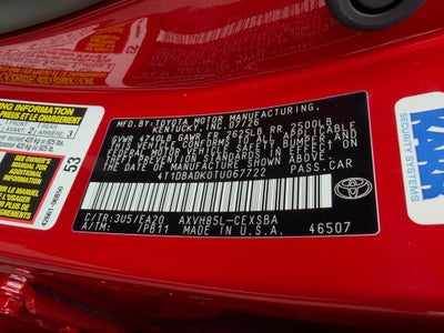 2026 Toyota Camry Nightshade