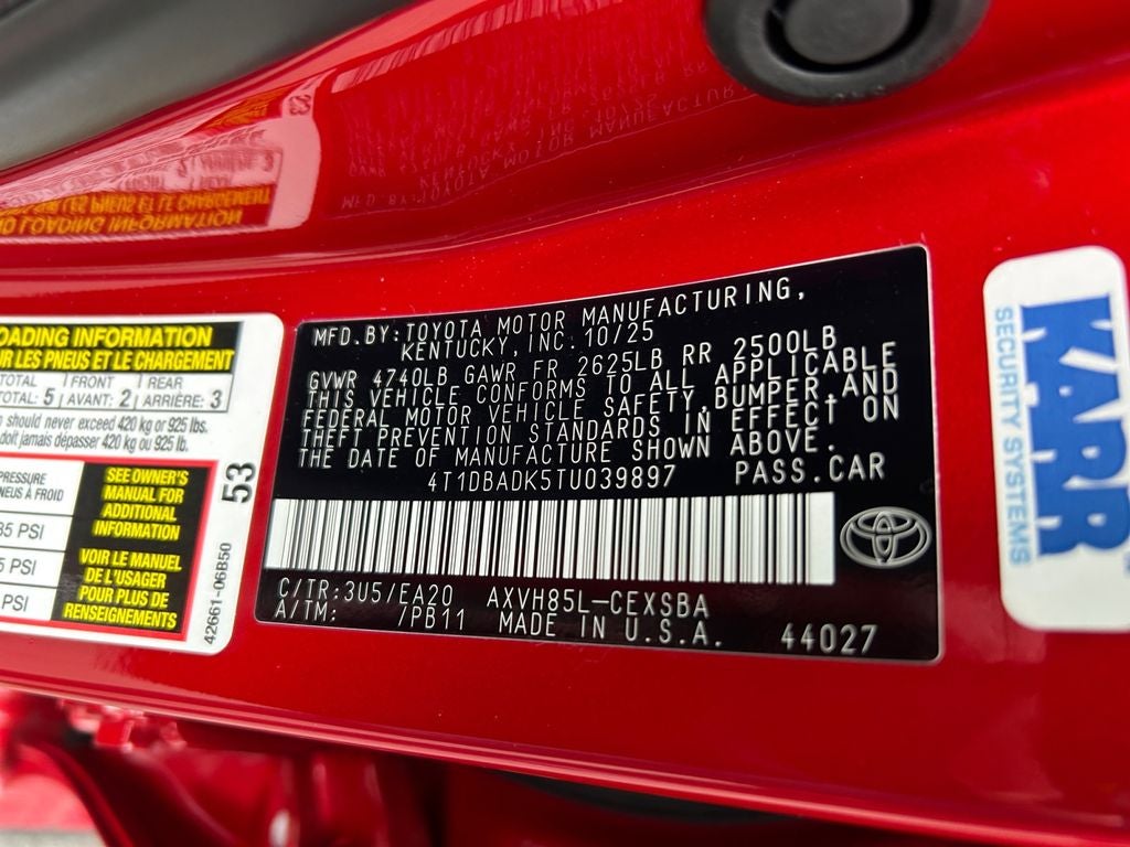 2026 Toyota Camry Nightshade