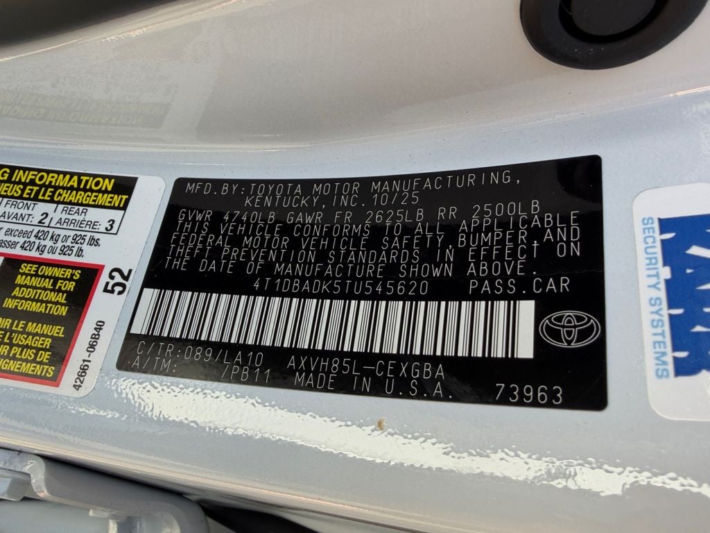 2026 Toyota Camry XLE
