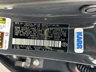 2026 Toyota Camry XSE