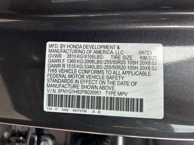 2023 Honda Pilot Elite