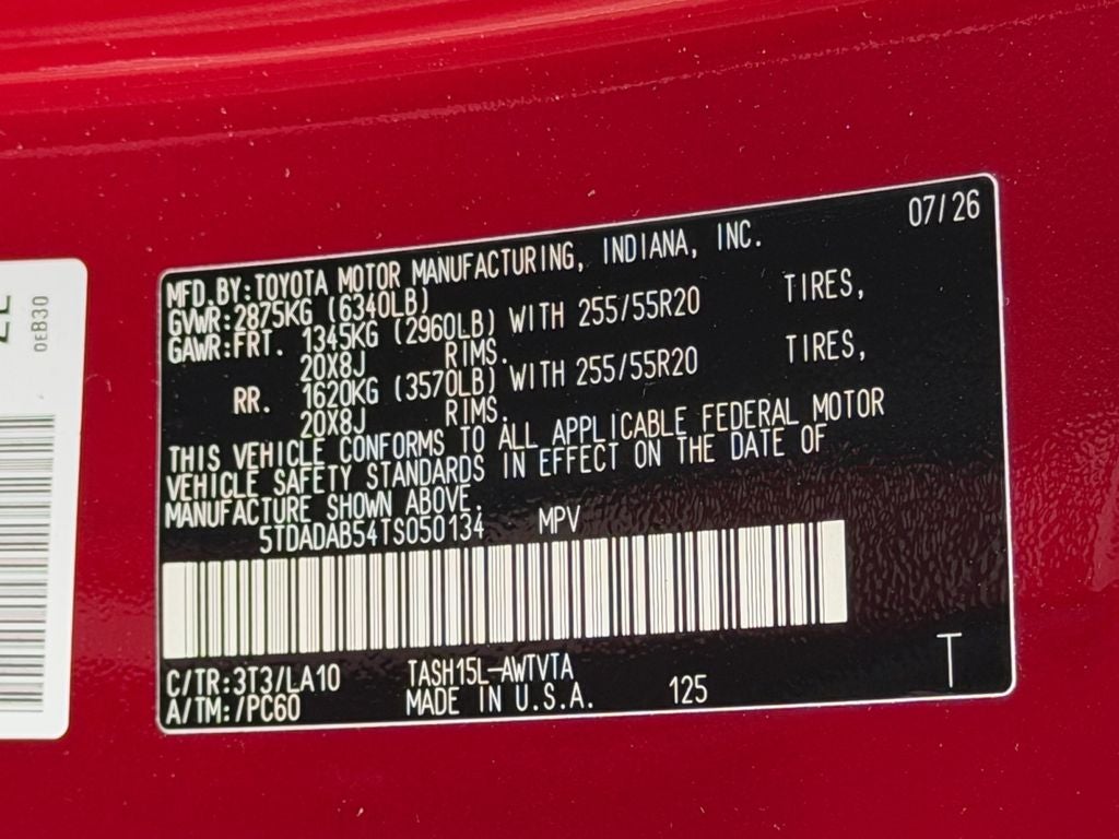 2026 Toyota Grand Highlander Hybrid Hybrid MAX Limited
