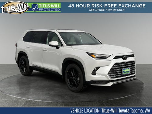 2026 Toyota Grand Highlander Hybrid Hybrid MAX Platinum