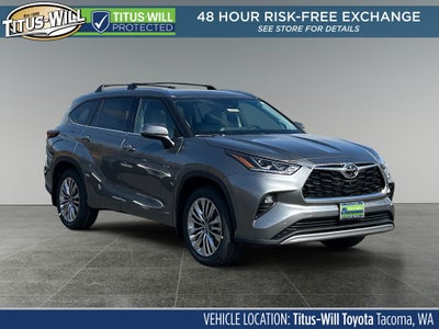 2026 Toyota Highlander Hybrid Platinum