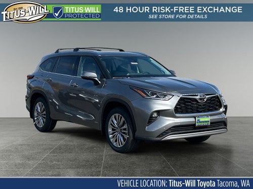 2026 Toyota Highlander Hybrid Platinum