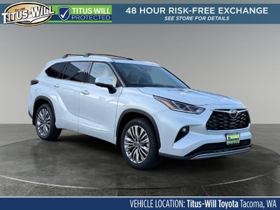 2026 Toyota Highlander Platinum