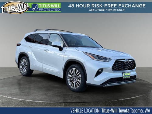 2026 Toyota Highlander Platinum