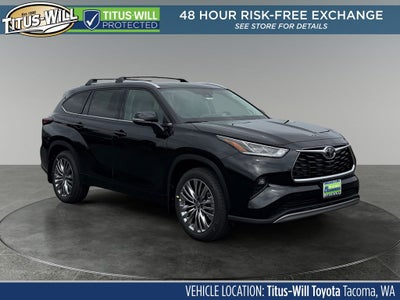 2026 Toyota Highlander Platinum