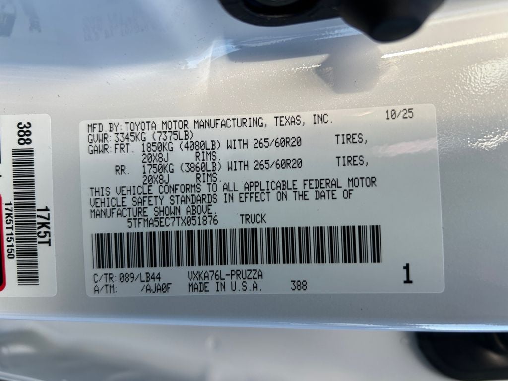 2026 Toyota Tundra 1794 Edition