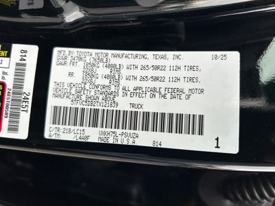 2026 Toyota Tundra i-FORCE MAX Capstone