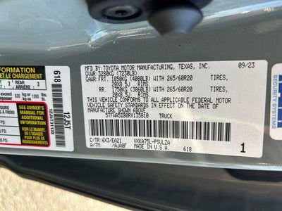 2024 Toyota TUNDRA 4X4 Limited