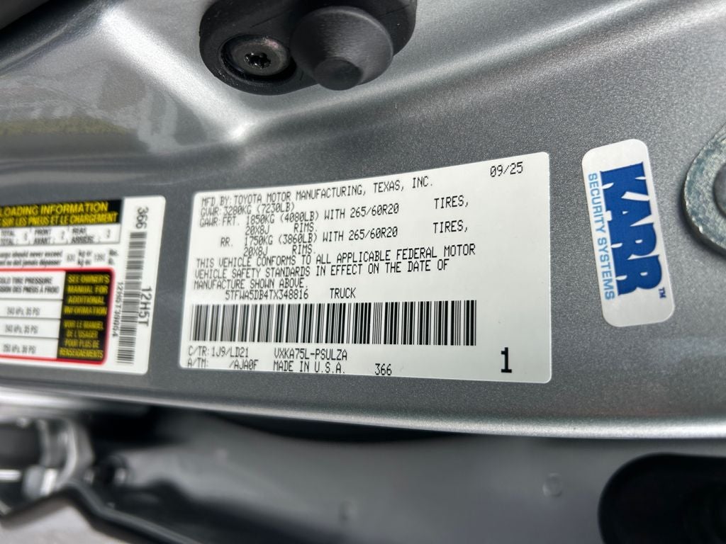 2026 Toyota Tundra Limited