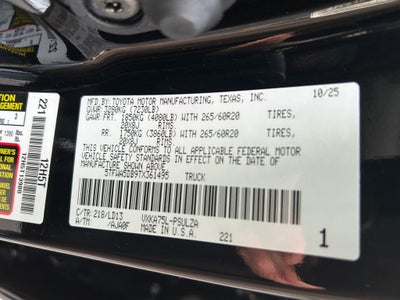 2026 Toyota Tundra Limited