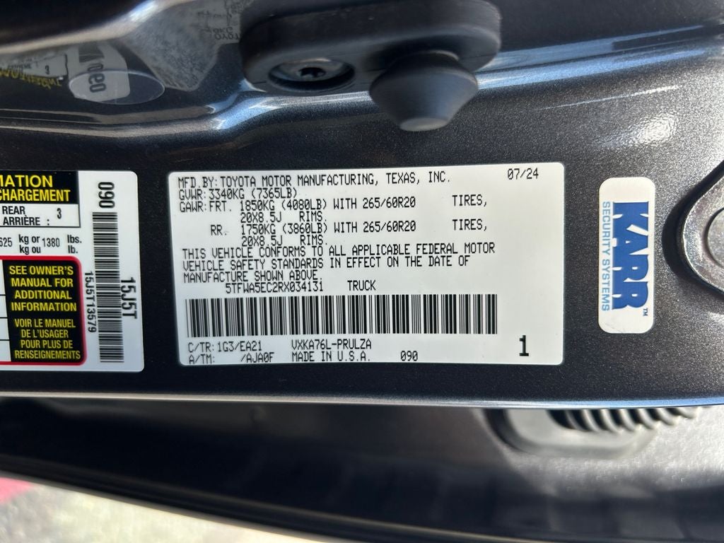 2024 Toyota Tundra Limited