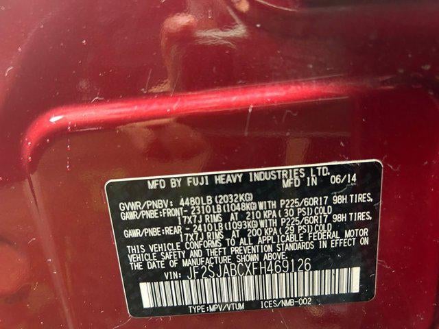 2015 Subaru Forester 2.5i